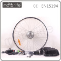 Kit de conversão de bicicleta elétrica MOTORLIFE / OEM 250W com bateria de chumbo ácido